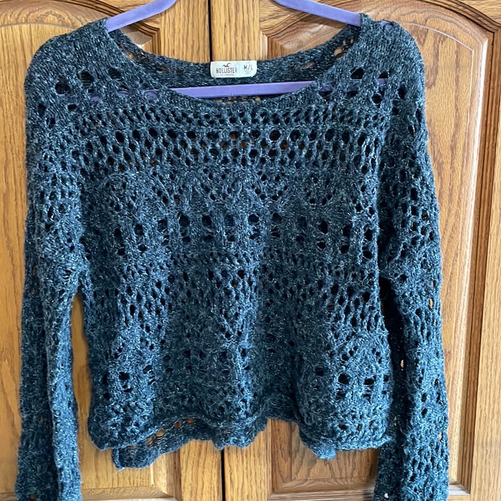 Cute sweater with bell sleeves